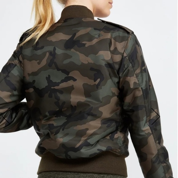SAM. CAMO BOMBER JACKET - Picture 3 of 8